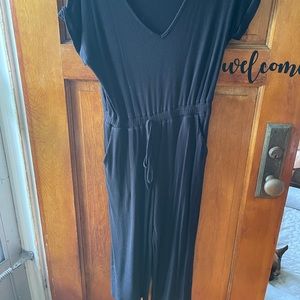 Cropped Leg Jumpsuit